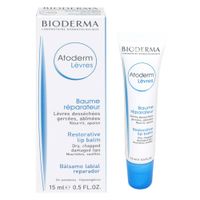 Restaurador Labial Atoderm Lévres Baume Réparateur Bioderma - Tubo 15 ML