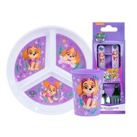 Vajilla Infantil Paw Patrol Niña Division Scool+Vaso+Cub 703801