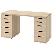 Escritorio de Melamina Moderno Malva 140cm