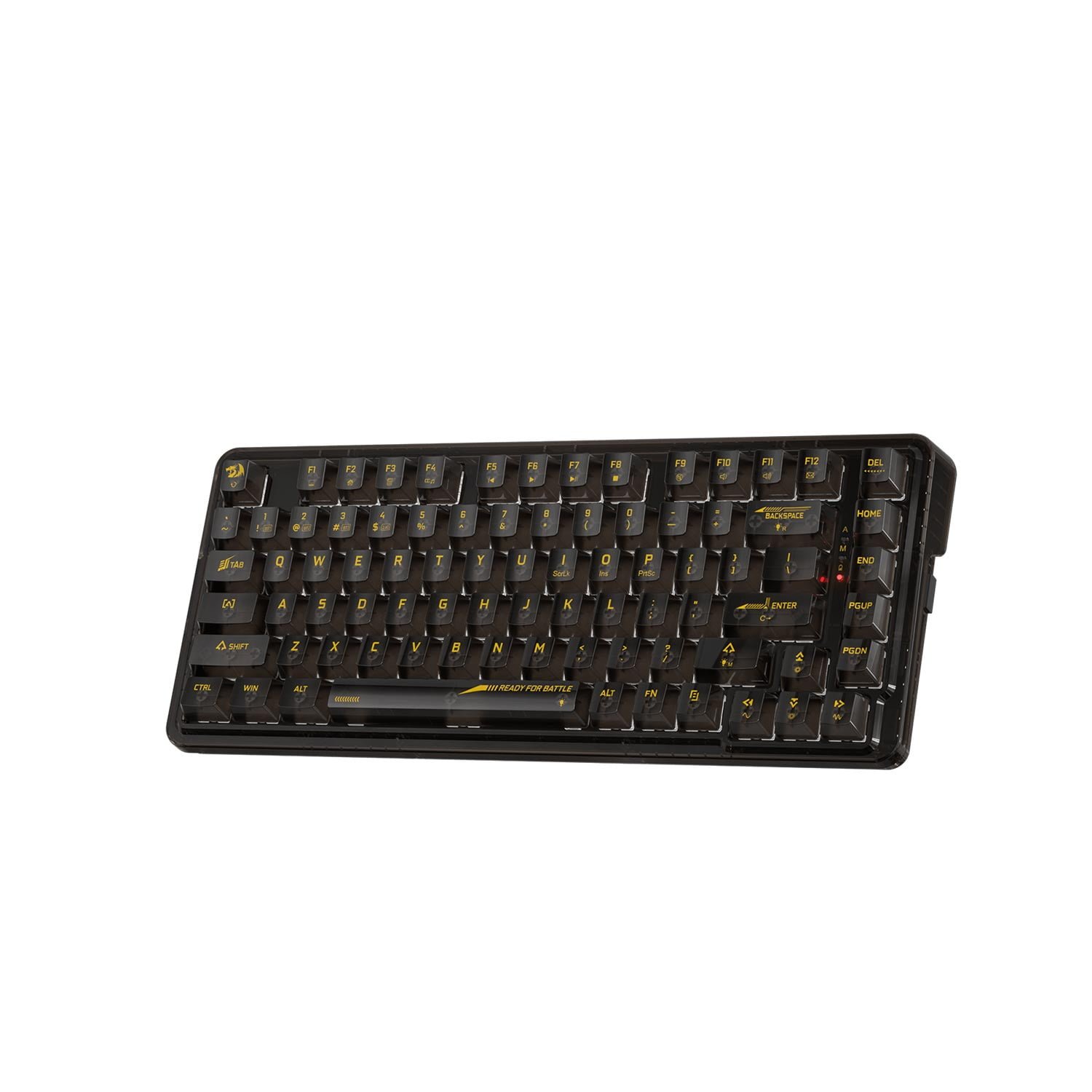 Teclado Gamer Redragon Elf Pro Black K649Ctb Rgb Pro Wireless English Black
