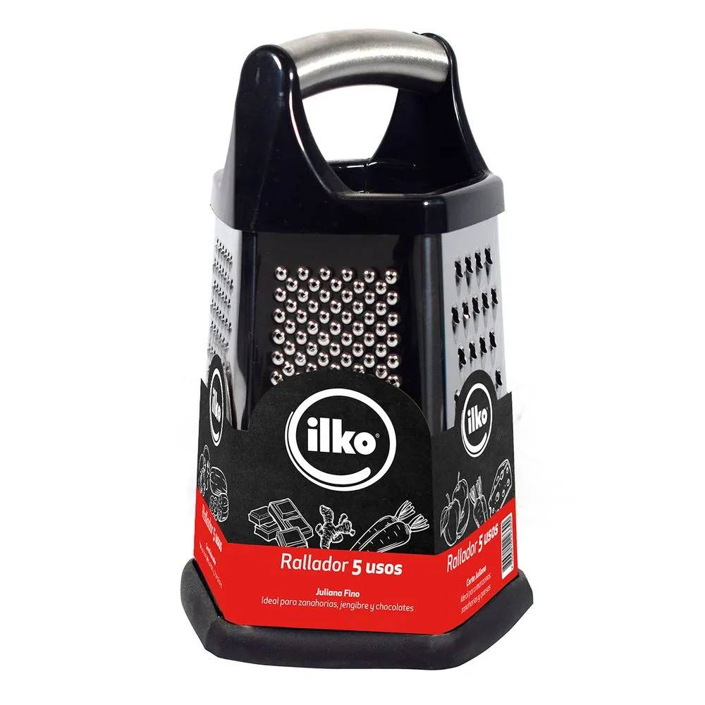 Rallador Inox 5 Caras-1122330 Ilko - MEGA IMPORT