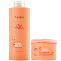 Shampoo 1000ml + Mascarilla 500ml Wella Invigo Nutri Enrich