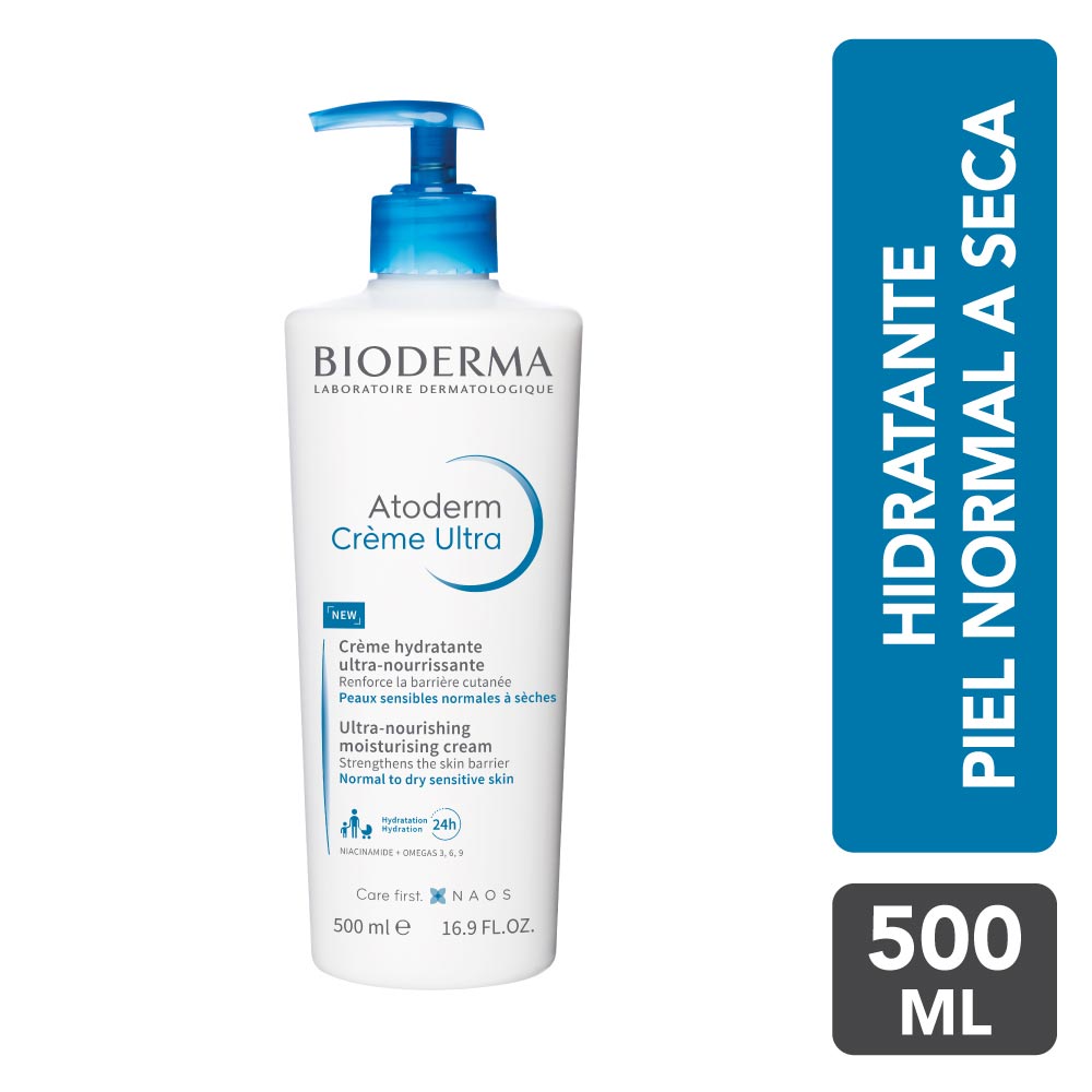 Crema Corporal Nutritiva Atoderm Nourrissant - Frasco 500 ML