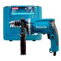 Taladro Percutor Eléctrico Makita 710W 1/2"" Velocidad Variable HP1630K