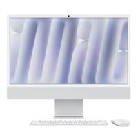 Imac 24"" Apple Chip M4, 256GB SSD, 16GB RAM, 8CPU+8GPU, macOS, teclado en español, Silver