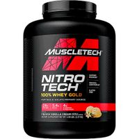 Muscletech Nitro tech 100% Whey Gold Sabor vainilla