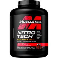Muscletech Nitro tech Whey Gold Sabor chocolate