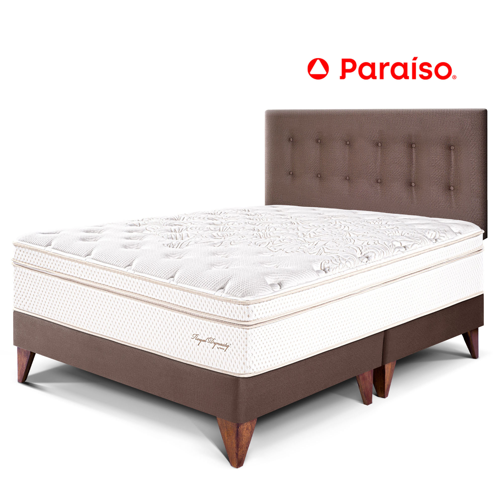 Juego de Dormitorio PARAISO Eu Royal Dynasty Queen Choco