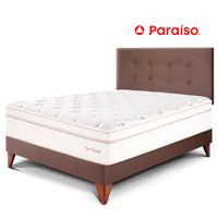 Juego de Dormitorio PARAISO Royal Dynasty 1.5 Plazas Choco