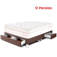 Cama PARAISO Royal Dynasty C/C King Choco