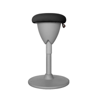 Taburete Jazz Colors Black Ergonómico y Ajustable 49-69 cm