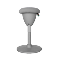 Taburete Jazz Colors Dark Grey Ergonómico y Ajustable 49-69 cm