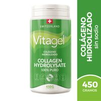 Colágeno Hidrolizado en Polvo Vitagel - Frasco 450 G