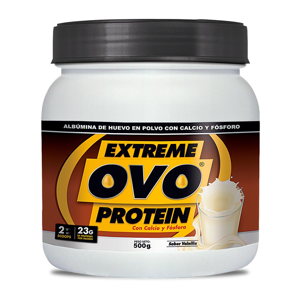 Extreme Ovo Protein Sabor Vainilla - Frasco 500 G