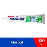 Crema Dental Totaldent Herbal 120 g