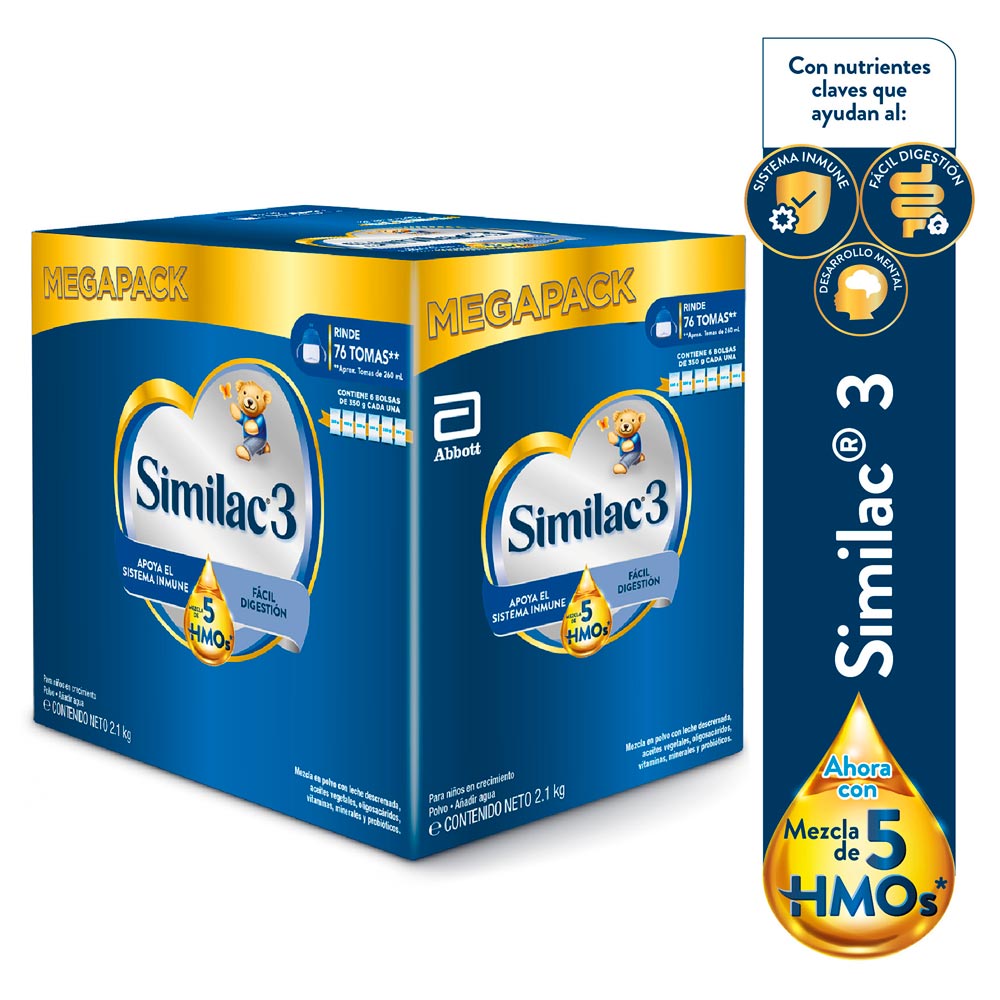 Similac 3 con mezcla de 5HMOs Megapack