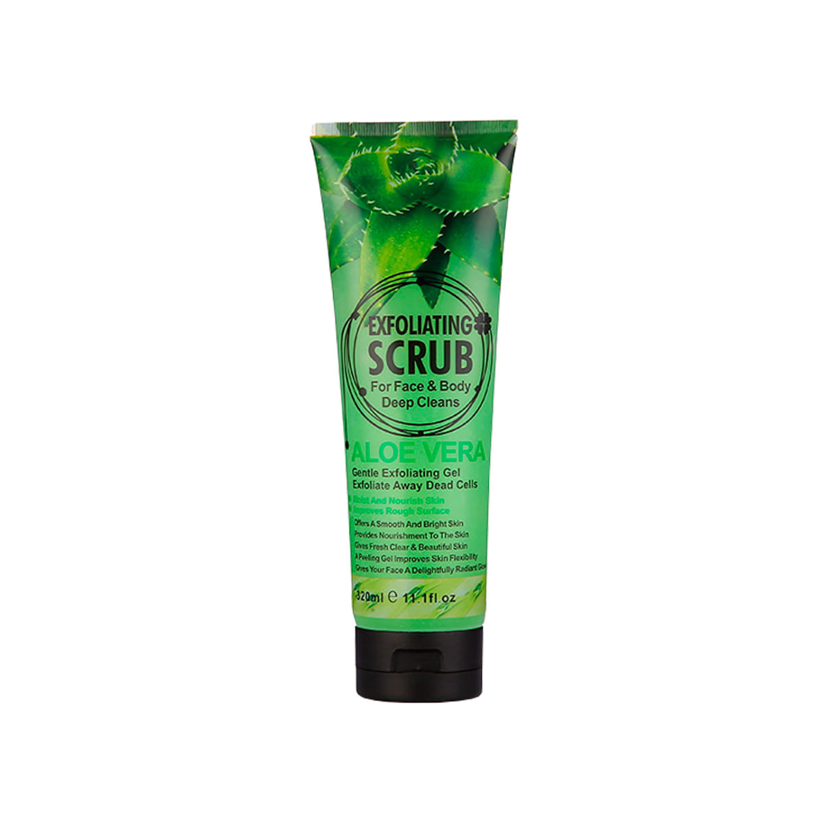 GEL EXFOLIANTE SCRUB ALOE VERA 320ML - WOKALI