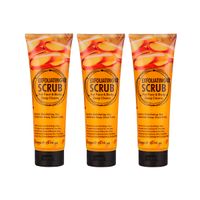 3 UND GEL EXFOLIANTE SCRUB COLÁGENO 320ML - WOKALI