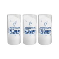 3 UND PIEDRA DE ALUMBRE 120GR - JAMPAQ