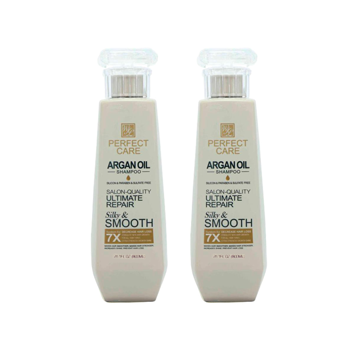 2 UND PERFECT CARE SHAMPO ARGAN OIL 800ML - WOKALI