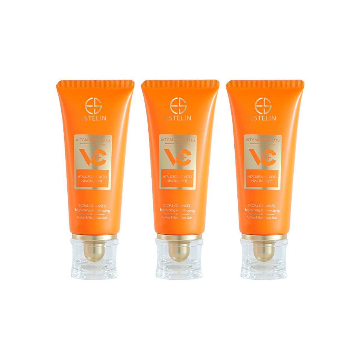 3 UND V.C LIMPIADOR FACIAL 80ML - ESTELIN