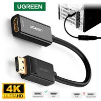 Adaptador Convertidor DisplayPort a HDMI UGREEN 4K ultra HD DP a HDMI