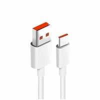 Cable De Carga Turbo Para Xiaomi 6A Type-C White