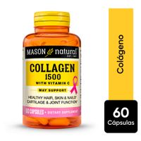 Collagen 1500 Plus Biotin & Vitamina C Cápsulas - Frasco 60 UN