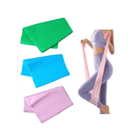 Bandas Ligas Elasticas Abiertas Pilates Set 3 Niveles
