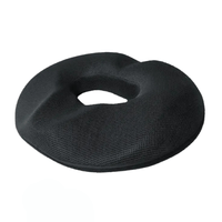 COJIN ANTI-HEMORROIDES, GEL - NEGRO