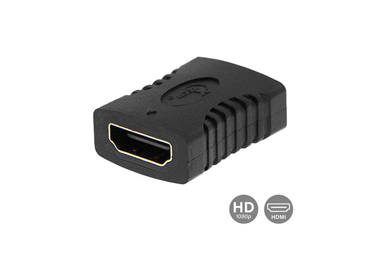 Adaptador Xtech con conector HDMI Hembra a Hembra (XTC-333)