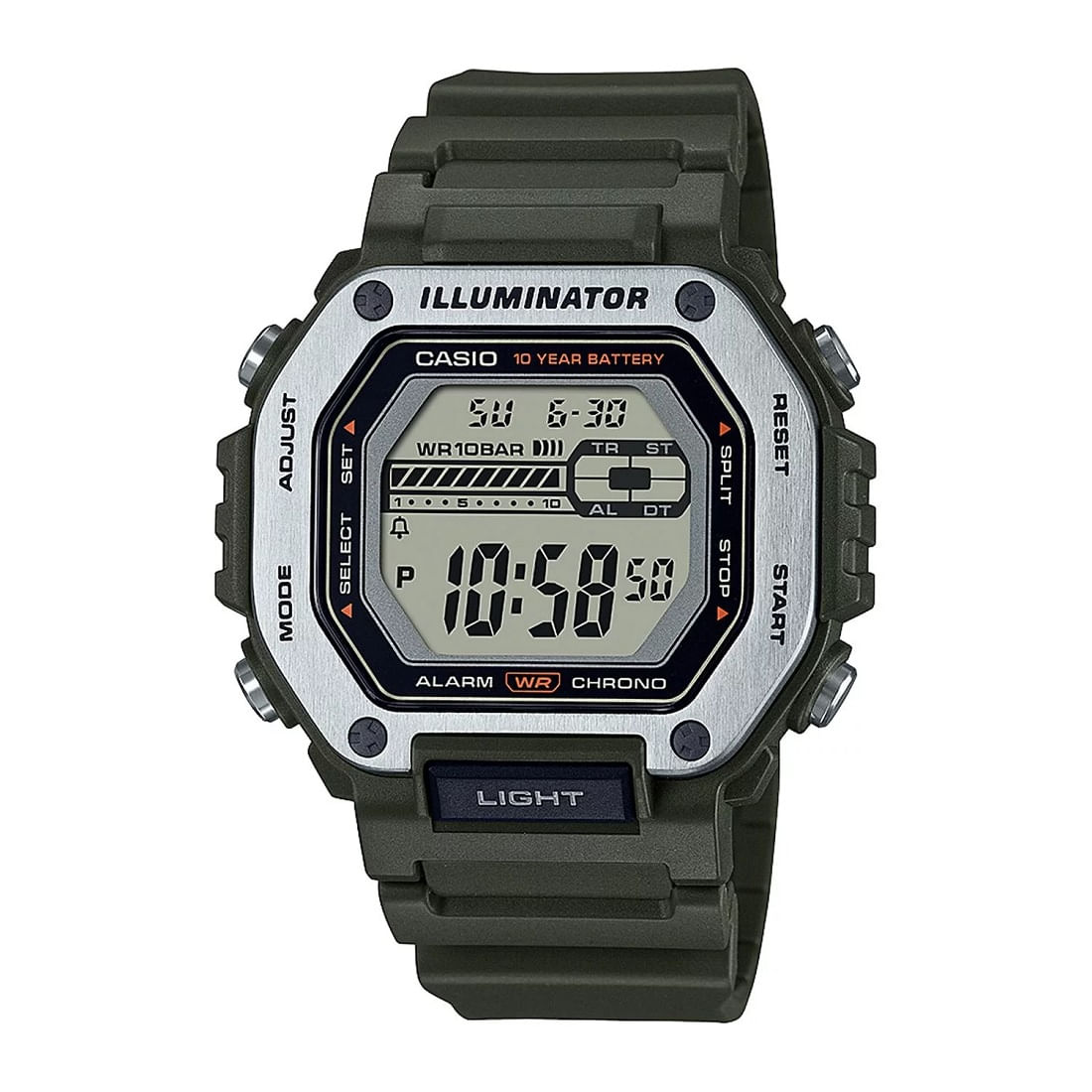 Reloj Pulsera Digital Casio Original Mwd-110h-8bvdf Hombre