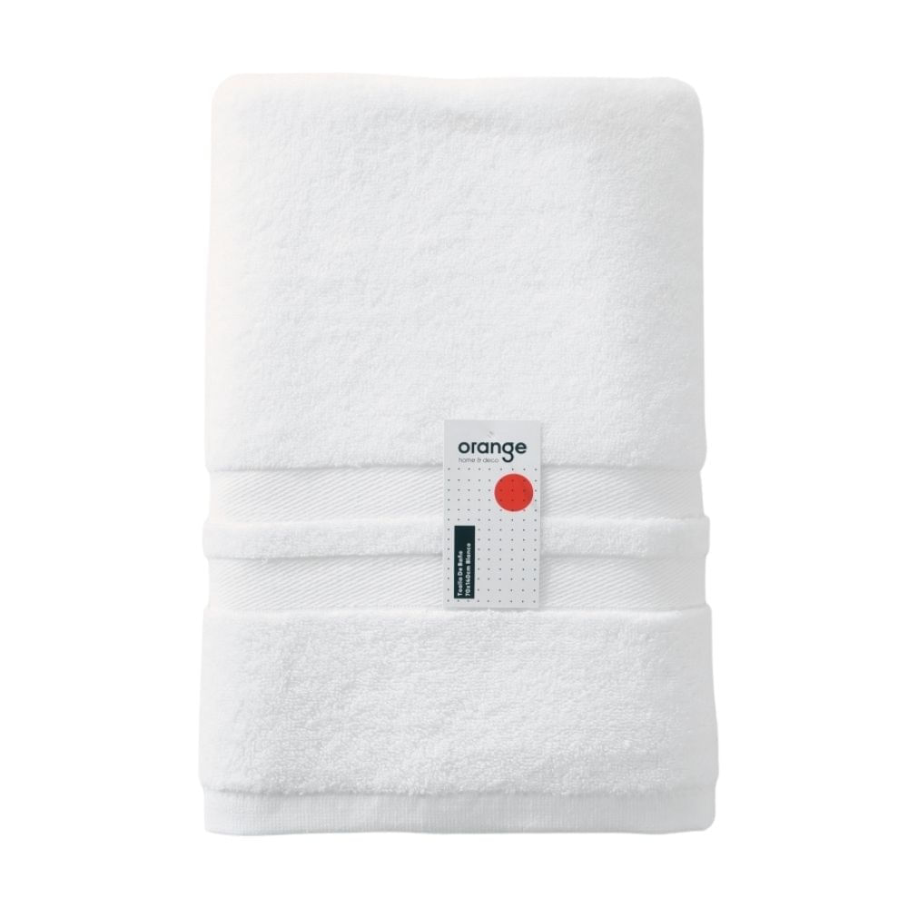 Toalla de Baño Orange 70x140cm Blanco