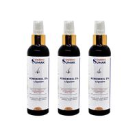 MINOXIDIL 5% LIQUIDO 120ML 3 UND
