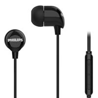 Audífono In-Ear con micrófono Philips TAE2146 con conexión USB Tipo C, largo de cable 1.2m, negro