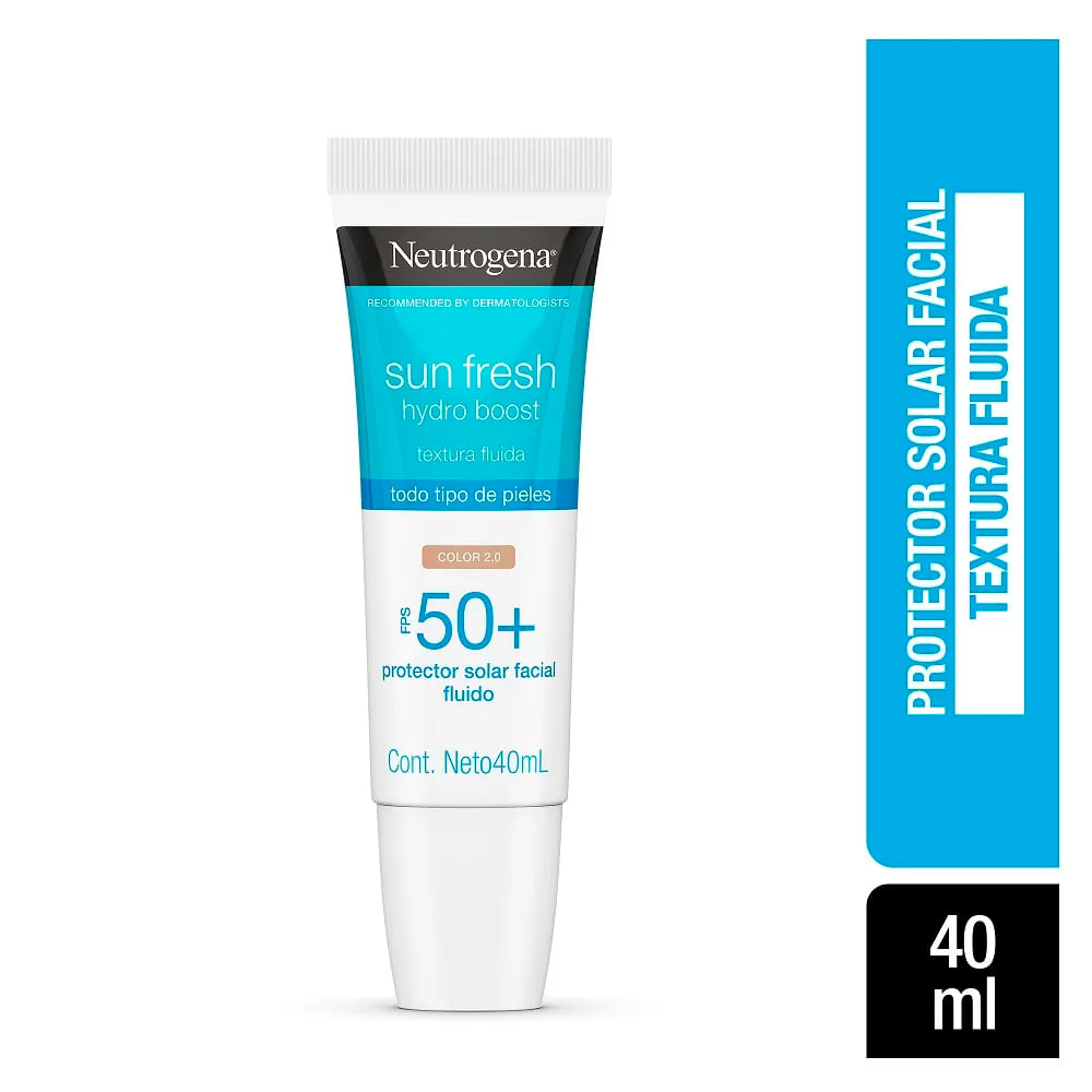 Protector Solar Neutrogena Hydro Boost FPS50 Color 2.0