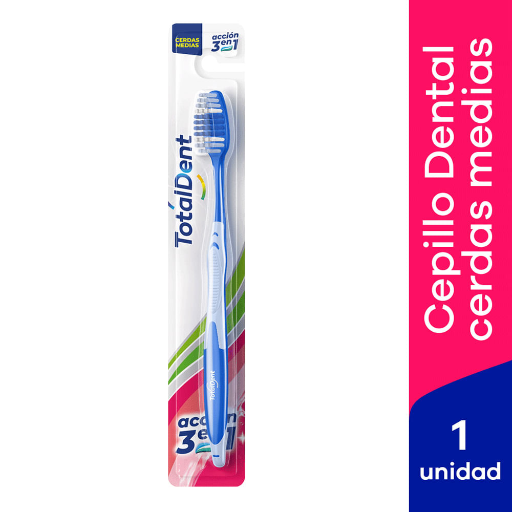 Cepillo Dental Totaldent Cerdas Medias