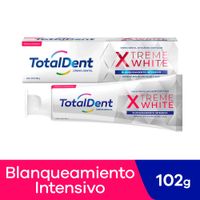 Crema Dental Totaldent  Xtreme White - Tubo 102 G