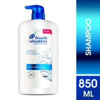 Shampoo Control Caspa Head & Shoulders Limpieza Renovadora - Frasco 850 ML