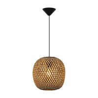 Lámpara Colgante Bambú Orange Mini Loreta 1 Luz E27