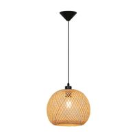 Lámpara Colgante Orange Niza 1 Luz E27 Bambú