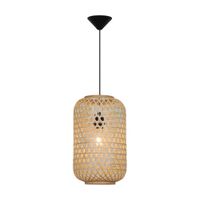 Lámpara Colgante Orange Mini Panal 1 Luz E27 Bambú