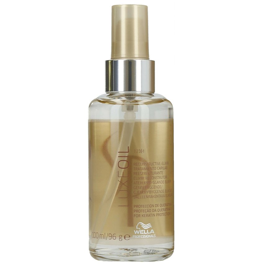 Elixir con Aceite de Argán Wella Luxe Oil Keratin 100 ml