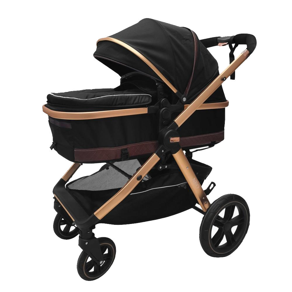 Coche cuna moises Baby Kits Neo BK5168 negro