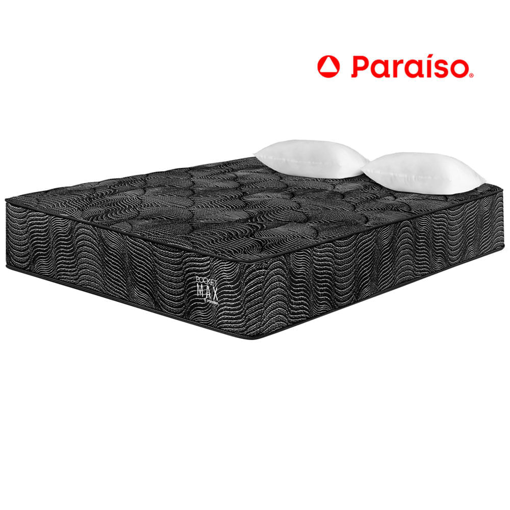 Colchón PARAISO Pocket Max Black Queen