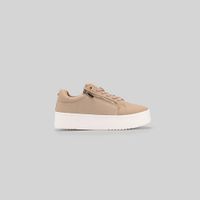 Zapatillas Urbanas Mujer Malabar Collection Zapsuede Camel