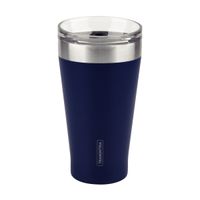 VASO TÉRMICO CON TAPA 550 ML AZUL EXATA - TRAMONTINA- 61646525