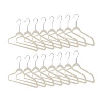 Set x 12 colgadores para niños Blanco