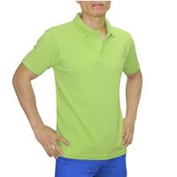 Polo Camisero Manga Corta Verde Manzana