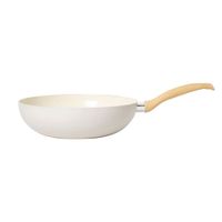 Wok 28 Cm Cerámica Blanca